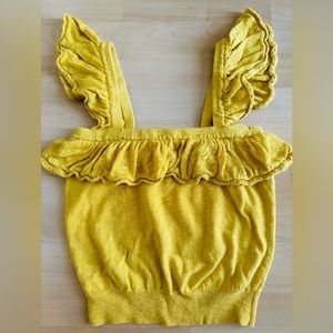 Ann Taylor sleeveless cropped top